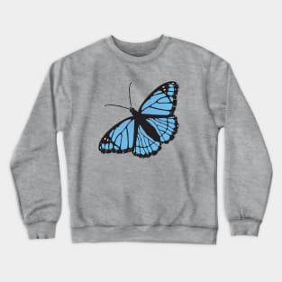 Blue viceroy butterfly Crewneck Sweatshirt
